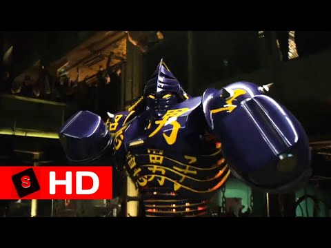 Gigantes De Acero (2011) - Noisy Boy Vs Midas (5/20) | SalvadorClips