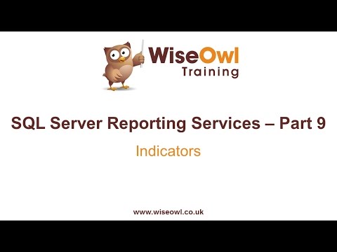 Reporting Services (SSRS) Part 9 - Indicators