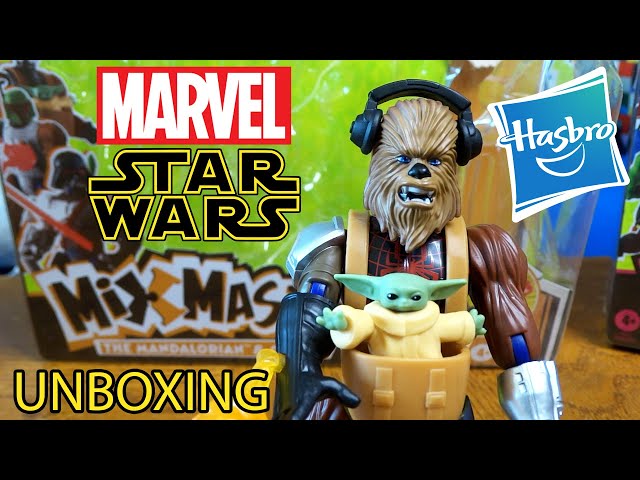 Vídeo relacionado con MixMashers Star Wars, Chewbacca, Figura de acción Mix-and-Match y Accesorios