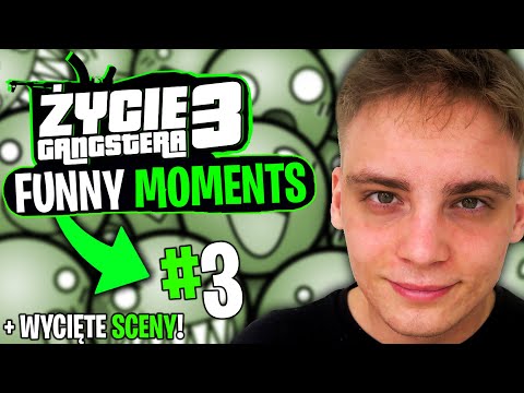 NAJLEPSZE MOMENTY + WYCIĘTE z GTA V ŻYCIA GANGSTERA! #3