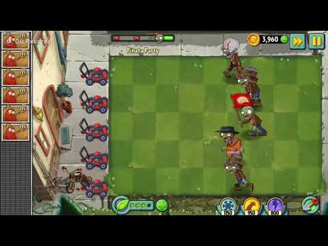 Nam Plays Games: Ancient Egypt Pinata Party #6 - Plants Vs Zombies 2