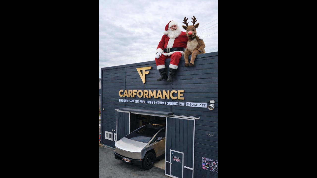 카포먼스 테슬라 CYBERTRUCK 시공영상