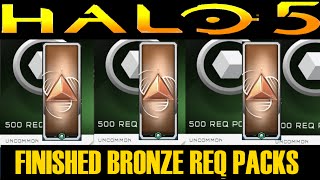 Halo 5 - Bronze REQ cards COMPLETE How to tell you