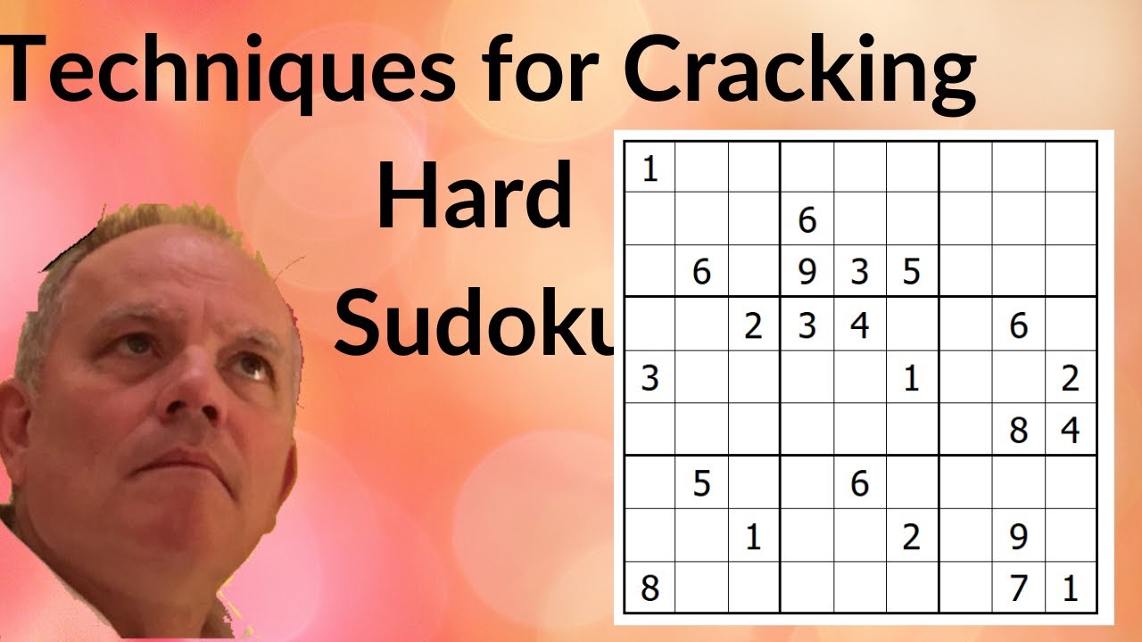 Techniques for Hard Sudoku