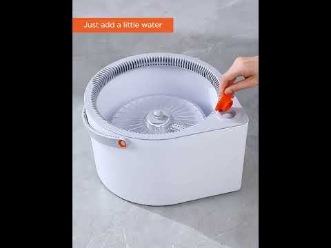 Joybos® 360 Spin Mop Bucket Set and Wringer with Three Types Mop Heads Z56  Installation Video