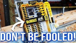 DeWALT Tools Flex Torq Bit Set - WATCH BEFORE YOU BUY!!