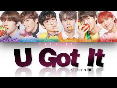 Download Produce X 101 Got U U Got It Color Coded Lyrics Han Rom Eng Mp3 Free And Mp4