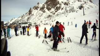 preview picture of video 'Esqui en Bariloche Cerro Catedral'