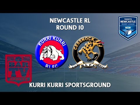 2018 Newcastle RL 1st Grade Round 10 - Kurri Kurri Bulldogs v Cessnock Goannas