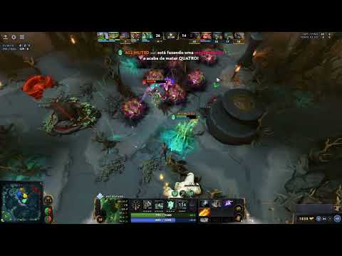 Necrophos [1 vs 5] EPIC RAMPAGE Dota 2