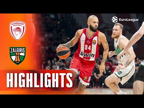 30 Points, COSTLY Victory | Olympiacos - Zalgiris | R10 BASKETBALL HIGHLIGHTS 2025-26