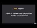 How To Handle Breach Disclosures Bug Bounty Coordinated Vulnerability Disclosures And More
