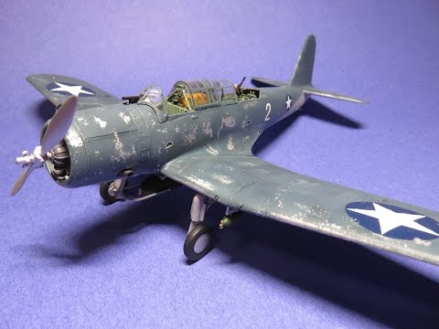 Accurate Miniatures 1:48 SB2U-3 Vindicator (Part 1)