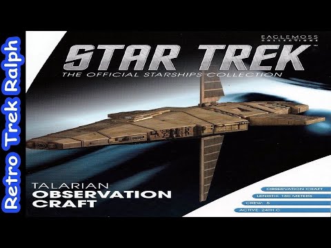 Star Trek Official Starship Collection By Eaglemoss/Hero Collector. Issue Bonus 33. Talarian Craft