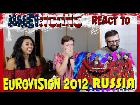 Americans react to Eurovision 2012 Russia Buranovskiye Babushki Party For Everybody