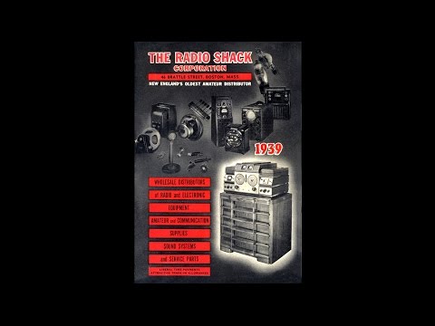 1939 Radio Shack Catalog  - The FIRST Radio Shack Catalog!!!