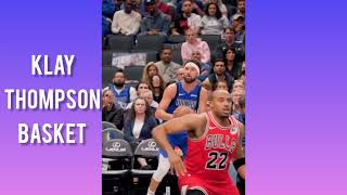 Klay Thompson Basket 🧺