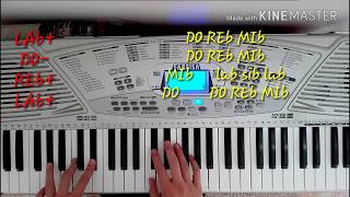Stella Cadente Modà piano tutorial +note