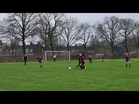 SJO Pekela 2000 U13-1 vs vv Hoogezand U13-2  op 10-02-2024