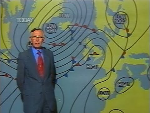 Weather Forecast with Jack Scott Tuesday 10th July 1979 BBC1