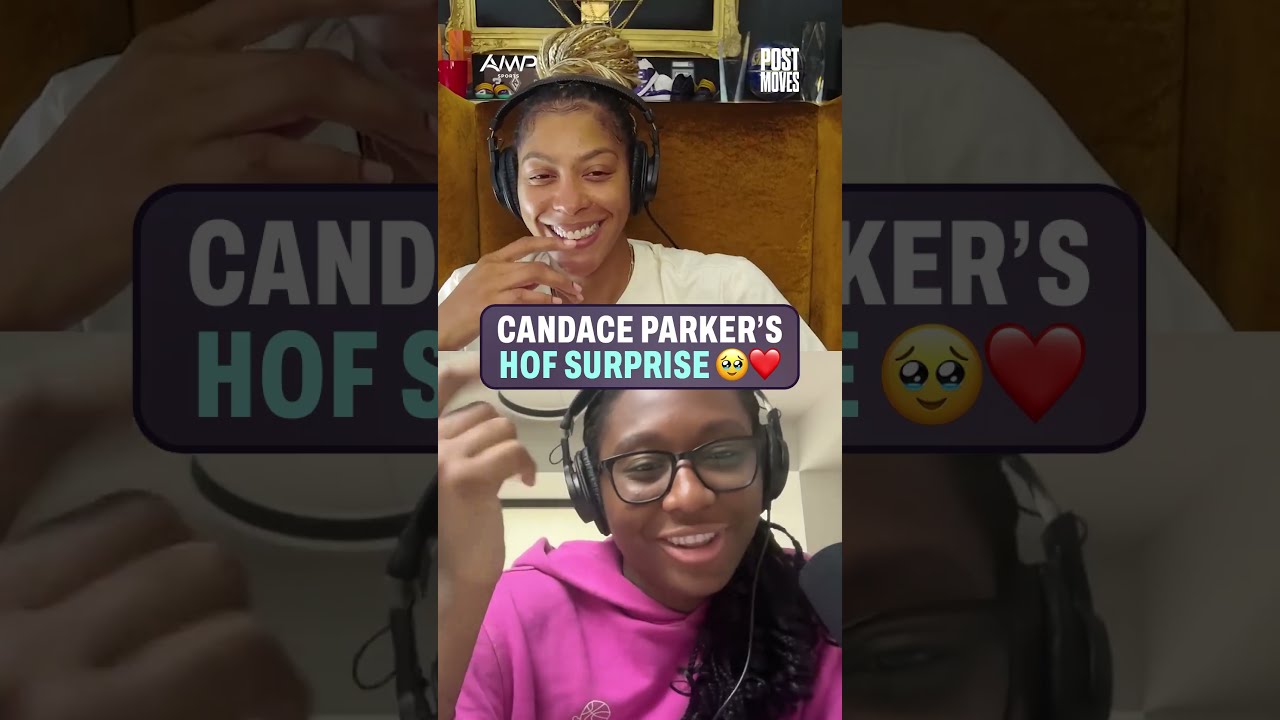 Candace Parker might be shedding some tears after this Hall of Fame surprise 🥹❤️