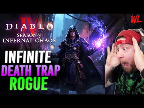 INFINITE DEATH TRAP Rogue Build Guide for Diablo 4 Season 10