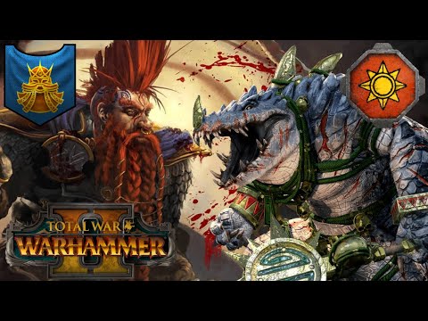 Nakai Vs Ungrim! Who Is The Best Meme Lord? Lizardmen Vs Dwarfs. Total War Warhammer 2, Multiplayer
