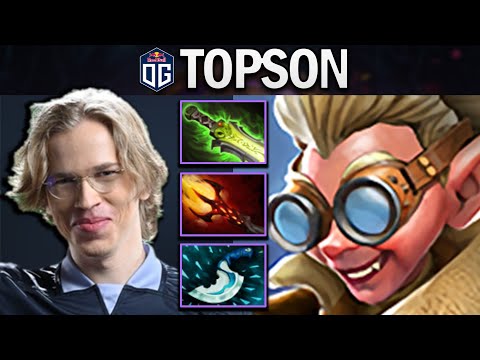 OG.TOPSON SNAPFIRE WITH DAEDALUS - DOTA 2 7.28 GAMEPLAY