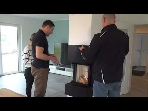 Der Einbau des Kaminofens KINGFIRE GRANDE S in Gerolzhofen!