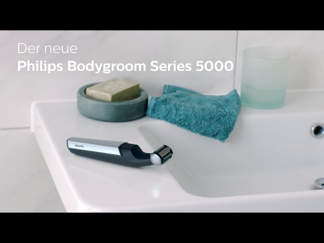 Video teaser for Philips Bodygroom BG5020 - Hautschonende Ganzkörperrasur - auch am Rücken