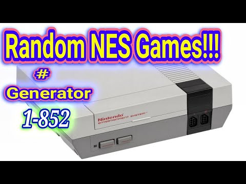 Random NES games (Random # Generator)