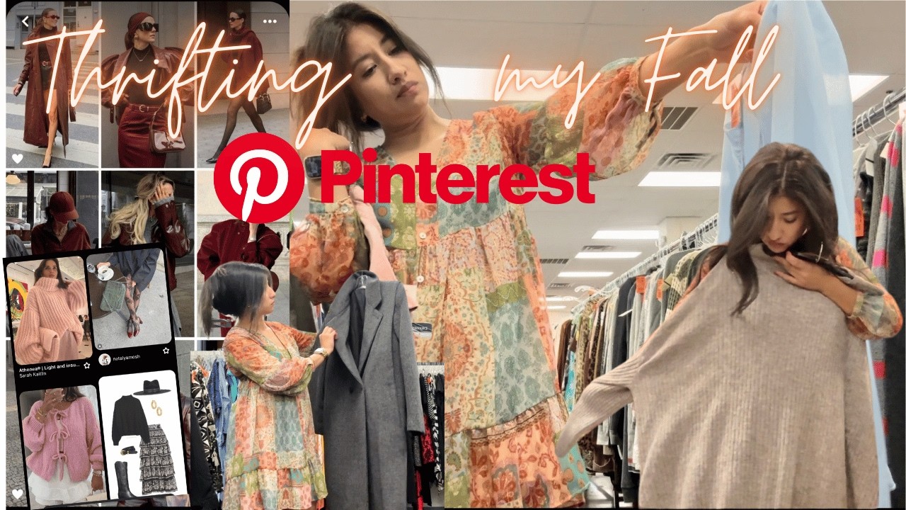 THRIFTING MY FALL PINTEREST WISH LIST!