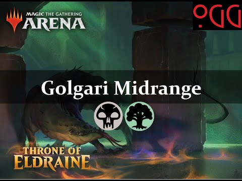 MTG: Arena Deck Tech - Golgari Midrange [ELD Standard]