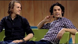 Ylvis making flower decorations and talking about Ylvis 4 (Eng subs)
