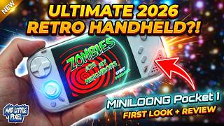 Is This The Ultimate Retro Emulation Handheld of 2026? (MINILOONG Pocket 1 Review)