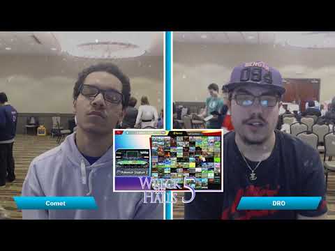 Wreck the Halls 5 Singles WS - Comet (Fox) vs DRO (Yoshi)