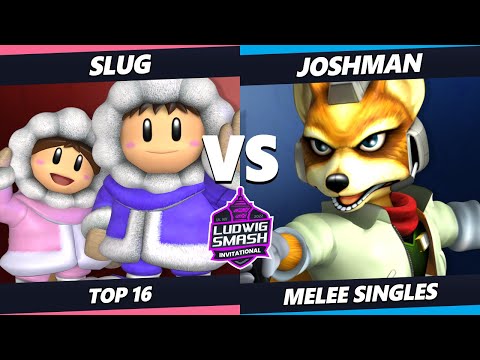 Ludwig Invitational - Slug (Ice Climbers) Vs. Joshman (Fox) SSBM Melee Tournament