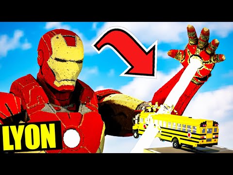 IRONMAN GIGANTE CONTRO AUTO SU TEARDOWN!!
