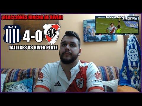 TALLERES VS RIVER PLATE 4-0 | REACCIONES | SUPERLIGA ARGENTINA 2017
