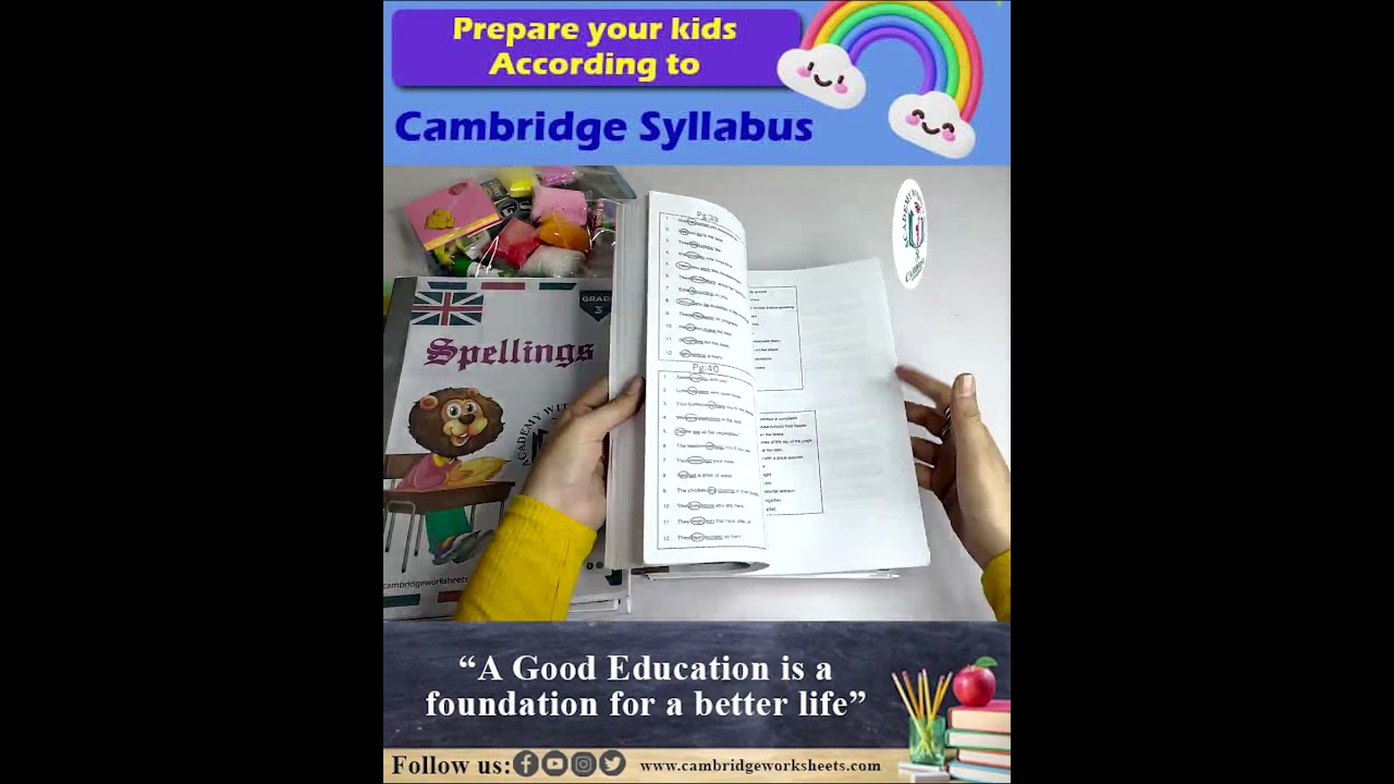Exclusive Worksheets pack Grade3#cambridgeworksheets #youtubeviral #education #homeschooling #shorts