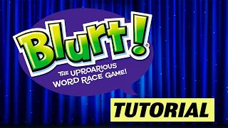 Blurt! - Review game tutorial