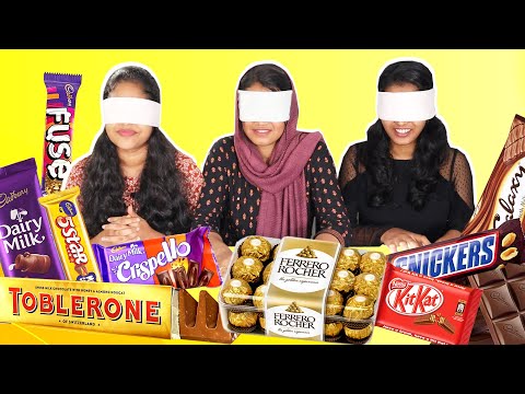 GUESS THE CHOCOLATE CHALLENGE 🤩 ഒരു ചോക്ലേറ്റ് ചലഞ്ച് | PULLOTHI