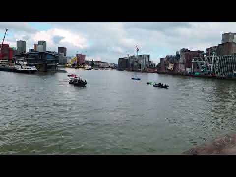 Rotterdam Hafenfest 01.09.2023 E1 Powerbot Racing from Wipeout - Warm Up