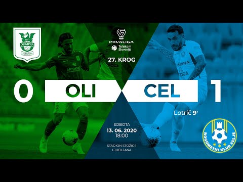 27.krog: Olimpija - Celje 0:1 ; Prva liga Telekom Slovenije 2019/2020