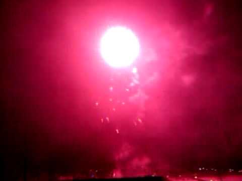 Vuurwerk Maurach am Achensee vleugel!