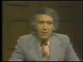 Louis Rukeyser Explaining Book Value On Wall Street Week March 25 1977