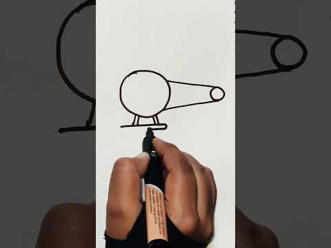 helicopter 🚁 #drawing #viral #shorts #shortvideo #simple