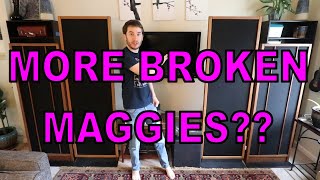 What Do Broken Vintage Magnepans Sound Like?