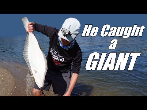 PB Fluke from Shore - Caught a GIANT