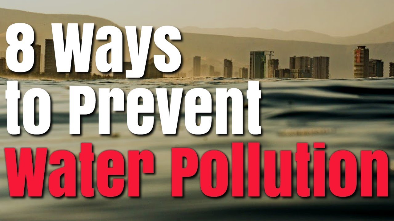 8 Ways To Prevent Water Pollution